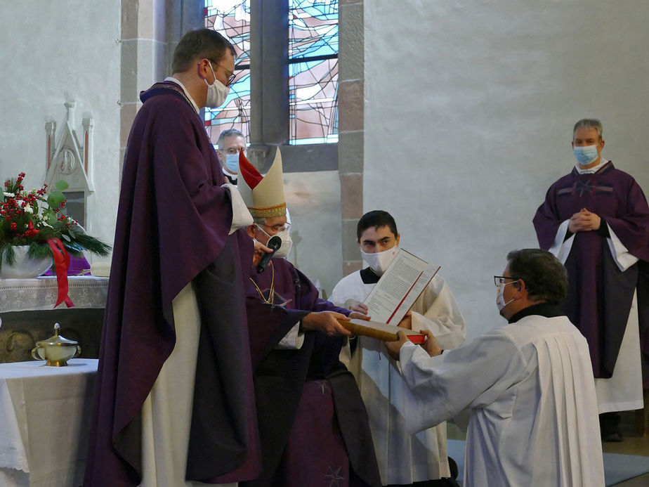Beauftragung zu Lektorat und Akolythat in St. Marien, Volkmarsen (Foto: Karl-Franz Thiede)